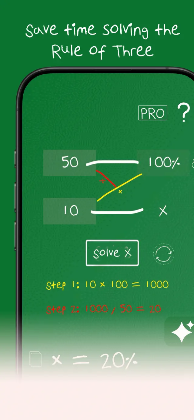 Rule of 3: AI Calculator screenshot 1