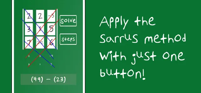 Sarrus Calculator Matrix Det screenshot 2
